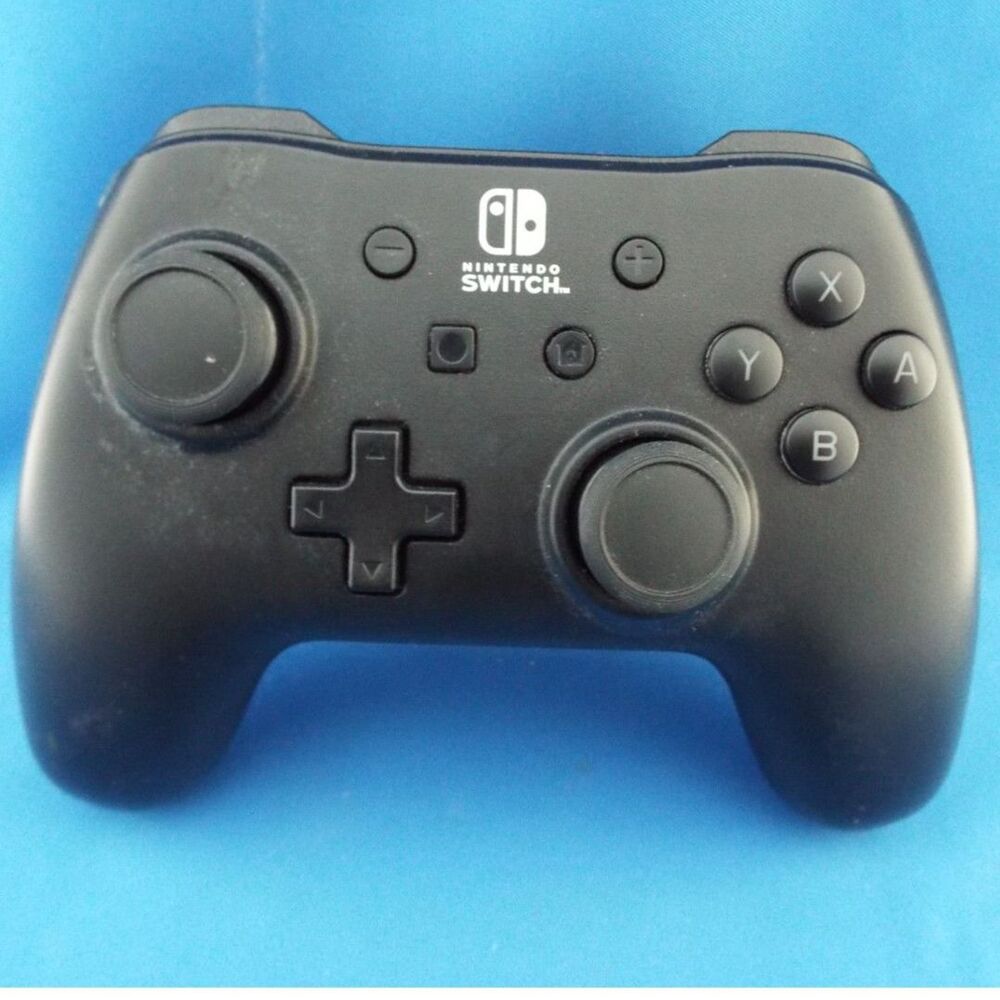 Replacement Power A Nintendo Switch Black WIRED Controller Only - No Cable